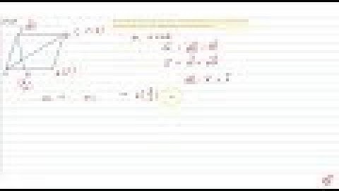 JEE MAINS 2018 Show that the line joining one vertex of a    parallelogram to the mid-point of a...