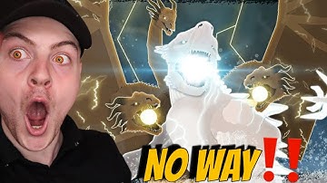 Shimo VS King Ghidorah | Monsterverse | Animation REACTION