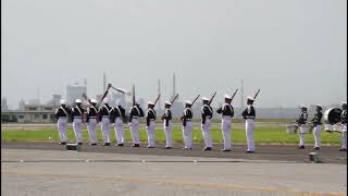 木更津航空祭 防衛大学儀仗隊 ファンシードリル