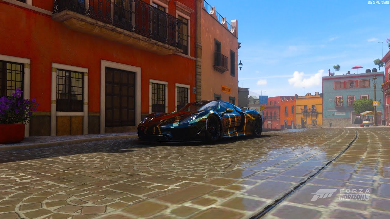 PORCHE 918 SPYDER 2014  FORZA HORIZON5 NIGHT RIDE