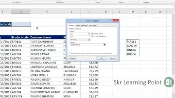 Excel in Hindi- Smart Checklist Conditional Formatting for a Row #SkrLearningPoint