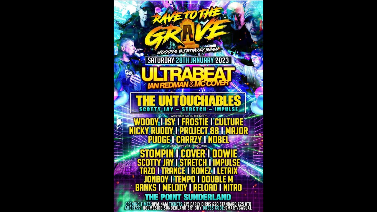 Rave To The Grave - MCs Letrix & Banks - DJ Noble & Carrzy - 28/01/2023 ...