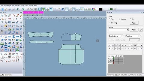 Getonagain Garment CAD pattern group