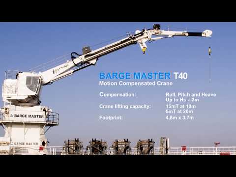 Functionality of BM-T40 Motion Compensation Crane