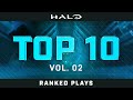 Halo infinite  top 10 ranked plays  vol 2 arena