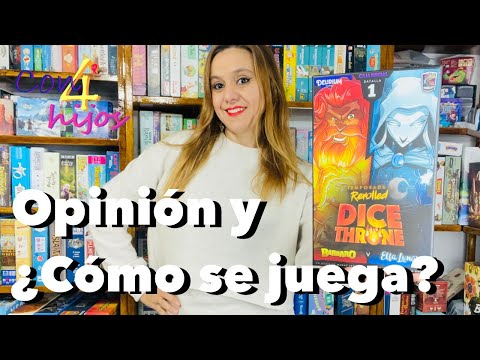 DICE THRONE Batalla 1 Temporada 1 (Delirium Games) Opinión y ¿Cómo se juega?