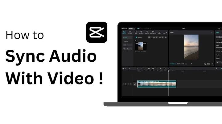How To Sync Audio With Video In CapCut PC - Full Guide !