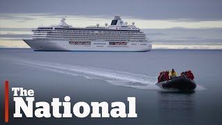 Massive cruise ship signals new era of Arctic tourism