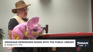Dinosaur Dimensions stomps into the Webb City Public Library