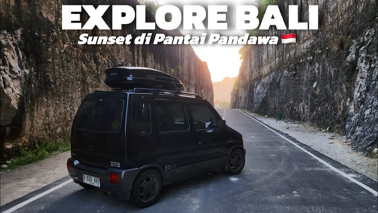 Eps. 3 ROADTRIP BANDUNG - BALI PAKAI KARIMUN KOTAK | KULINERAN DI BALI DAN SUNSET DI PANTAI PANDAWA