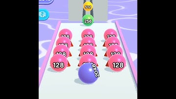Ball Run 2048 - All Levels Gameplay Android, iOS ( Levels 221-225