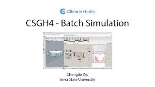 CSGH4 - Batch Simulation