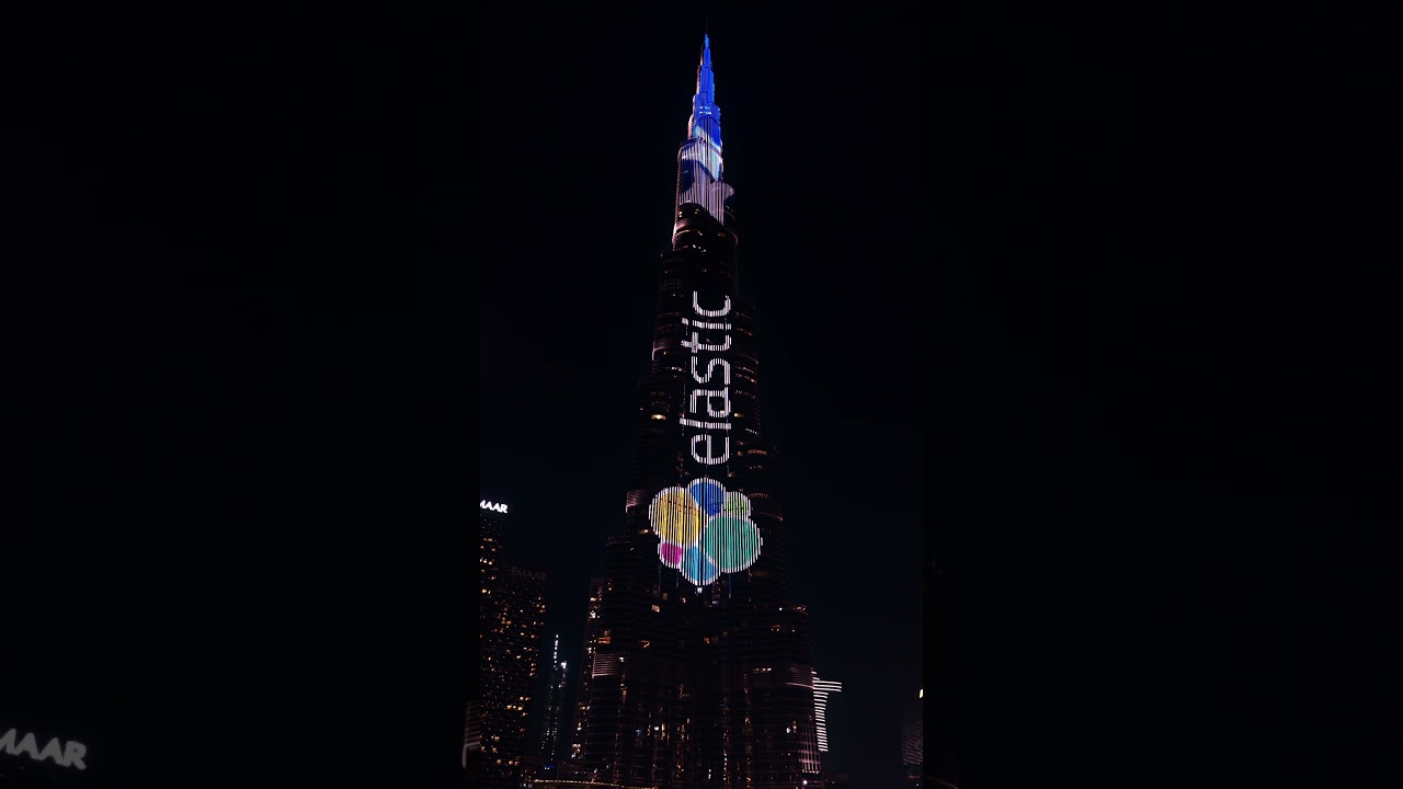 Elastic lights up the Burj Khalifa!