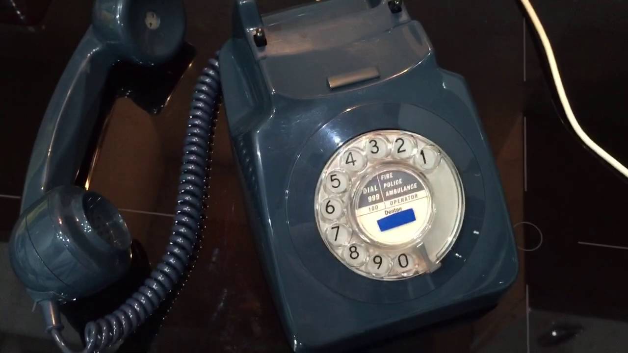 GPO Retro 746ROTARYGREEN Retro Turntable Phone with Turntable, Mint Green