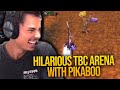 Xaryu's FIRST TIME playing TBC ARENA with PIKABOO!