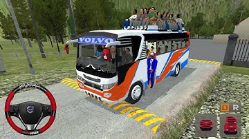 Heavy Passenger Bus Driving | Bussid Speed Breaker Map Mod | Extreme Challenge