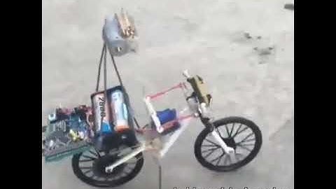 💡Miniaturised self-balancing bicycle | technical🤩 videos🔥 #shorts