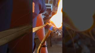 Clean Spark Arrester Screen With A Torch