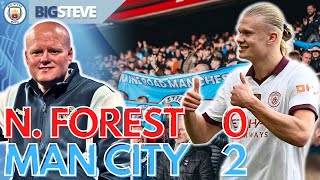 BIG ERL IS BACK WITH A BANG | NOTTINGHAM fOREST 0 - 2 MANCHESTER CITY | 4 GAMES TO GO!