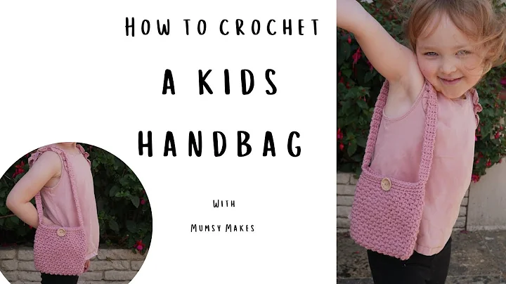 Adorable Crocheted Kids Bag: Quick & Easy DIY Project