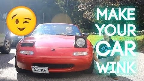 How To Make Your Car Wink (Pop-Up Headlight Mod)