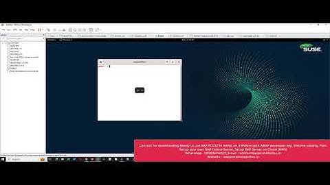 How to Start and Stop SAP S4 HANA 2022 Server.  Download SAP S4 HANA 2022 Server on VMWare.