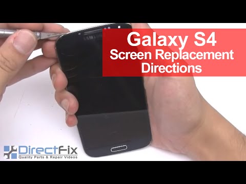 Galaxy S4 Screen Replacement Repair In 7 Minutes