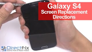 Galaxy S4 Screen Replacement Repair in 7 Minutes