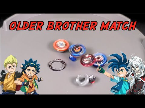 [Special <strong>Match</strong>] Older Brother Tag Battle [Valt &amp;<strong>amp</strong>;Rantaro VS Phi &amp;<strong>amp</strong>;Hikaru] 베이블레이드 역대 형들 간의 스페셜 태그