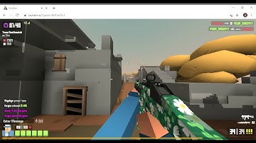 krunker with hacker and aimbot