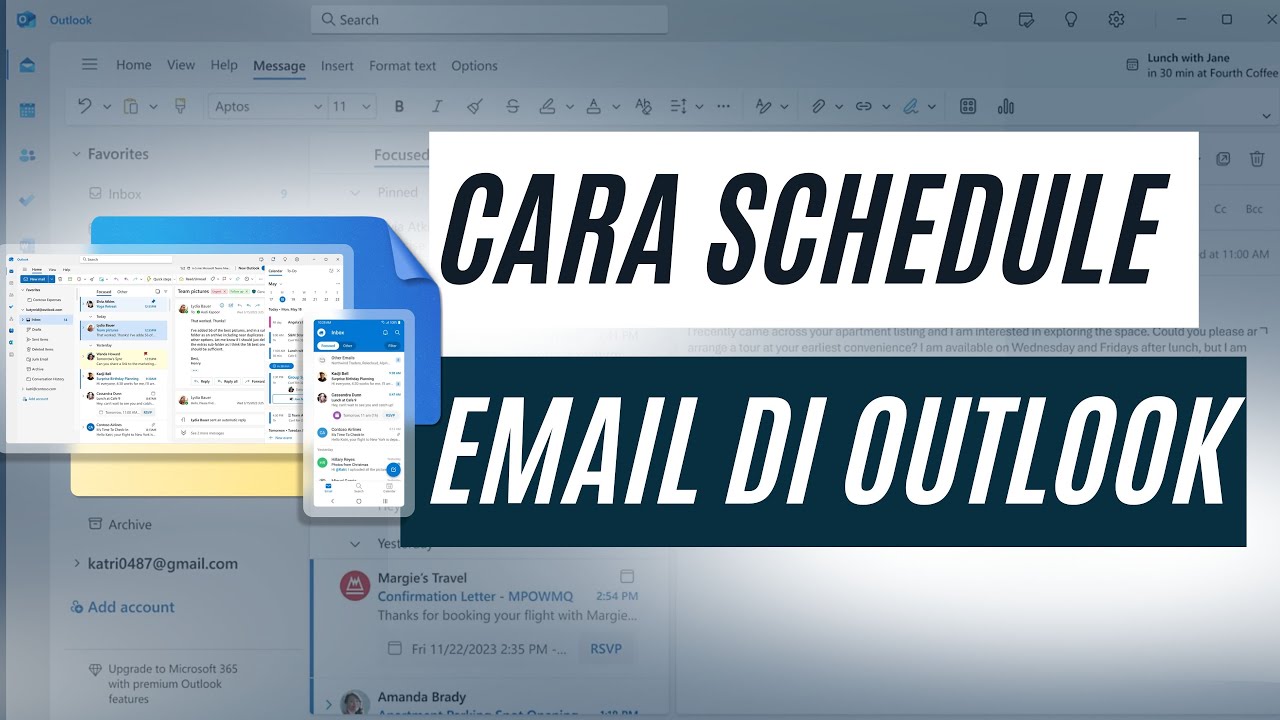 Cara Menjadwalkan Kirim Email di Outlook