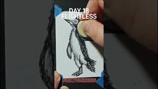 Inktober Day 18: Flightless 🐧
