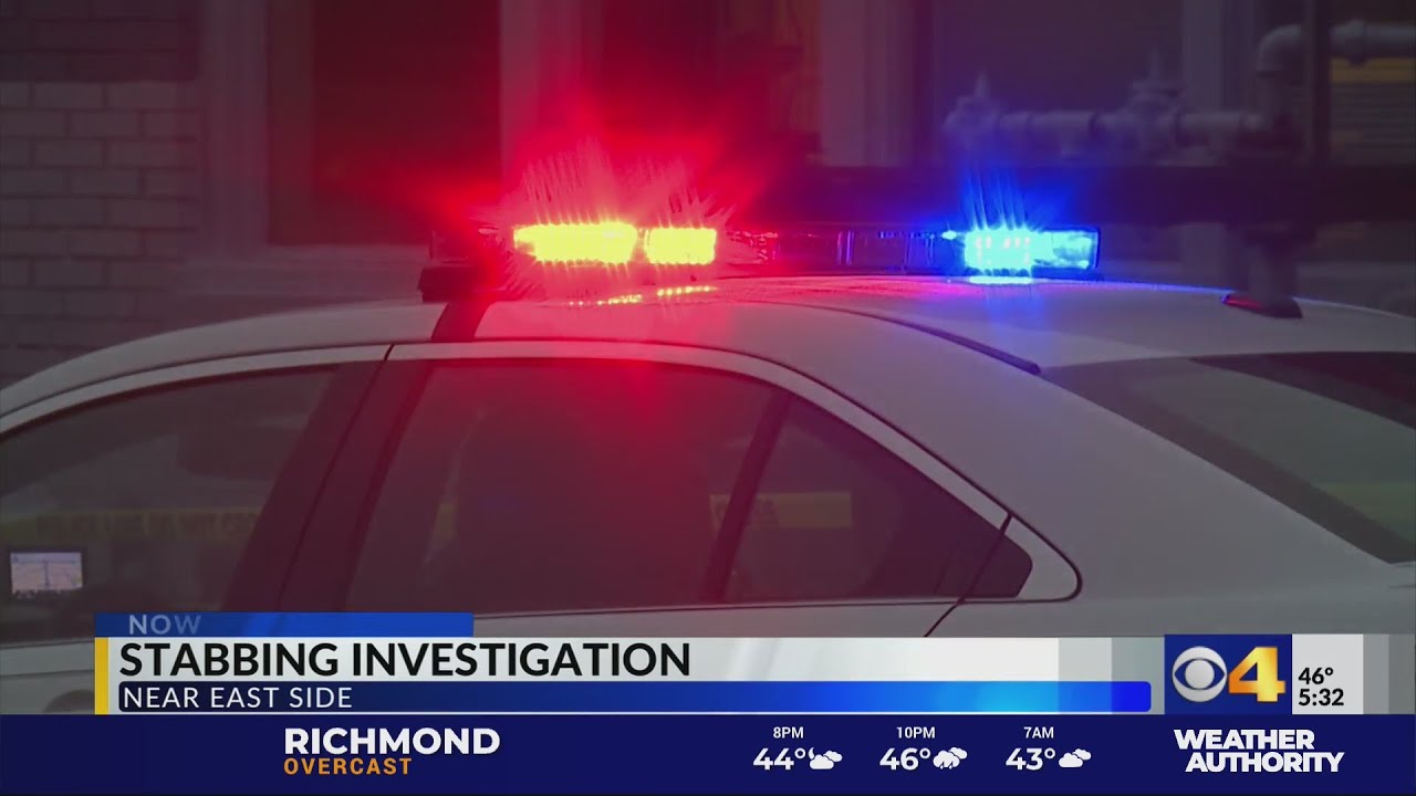 Near east side stabbing investigation