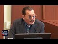 Johnny Depp Cross Examined by Amber Heards Lawyer in Rebuttal Case Depp v Heard