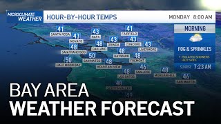 Bay Area Forecast: Patchy Fog, Isolated Showers Early