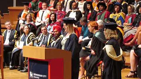 Beatrice Edwards Delivers Graduation Speech