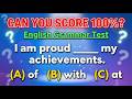 Mixed Advanced English Grammar Test 🔥 Only 1% Can Score 100% | Test Your English Skills