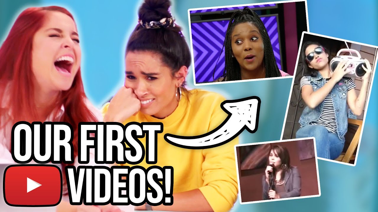 make-up air units Reacting To Our First YouTube Videos [Clevver, Singing, & Comedy - Embarrassing!]