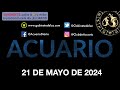 Horóscopo Diario - Acuario - 21 de Mayo de 2024.