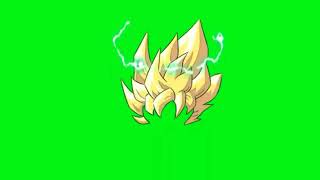 Super Saiyan Green Screen