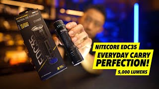 This near perfect EDC light just got even BETTER  Nitecore EDC35 (5000 lumens)