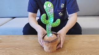 How to Use Dancing Cactus Plush Toy 2021