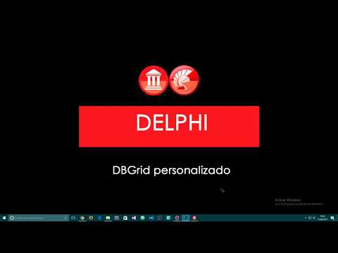 Delphi. TDBGrid personalizado.