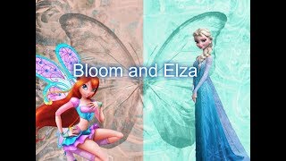 Клип: "Elza and Bloom" под песню "Отпусти и забудь"