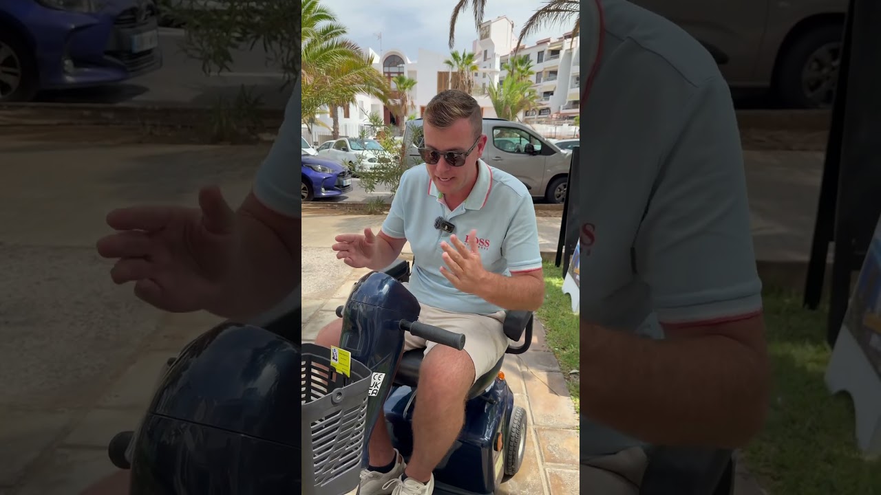 Tenerife Mobility Scooter Rules ⚠️ What Tourists NEED to Know!