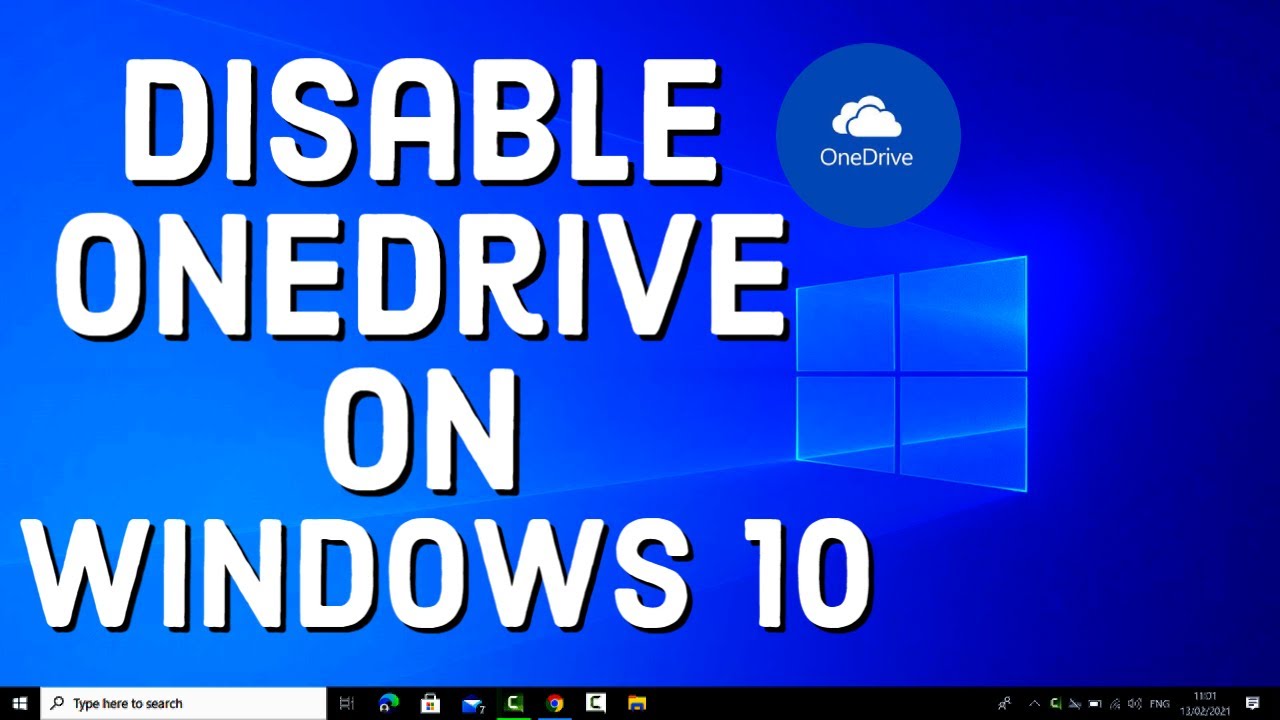  Update  How To Disable OneDrive On Your Windows 10 | Stop syncing a folder in OneDrive