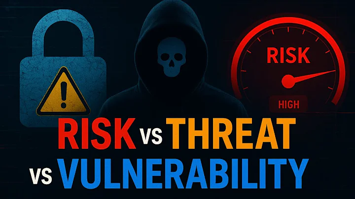Risk vs Threat vs Vulnerability in Cybersecurity (Clear & Simple Guide)