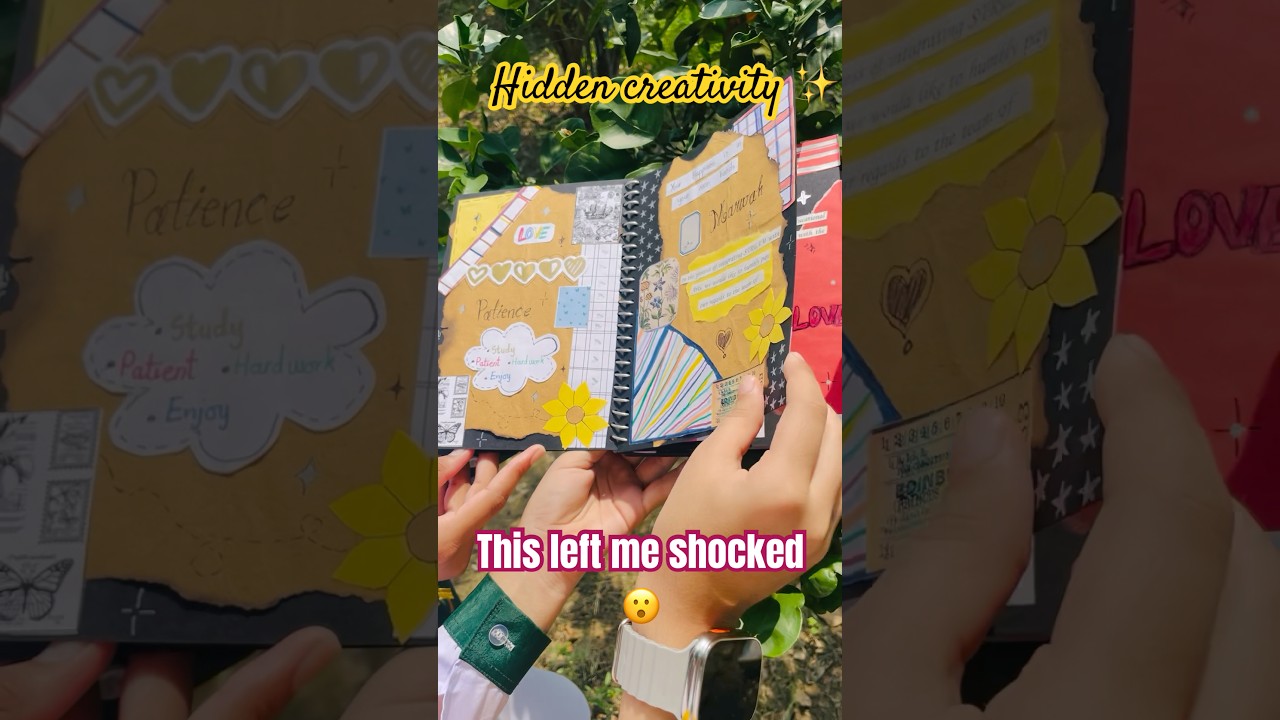 😲 Shocked to see my shy student’s journaling skills! 📔🌸 