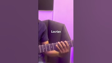 HOW TO PLAY LOCRIAN SCALE ON KEY D #music #fusion