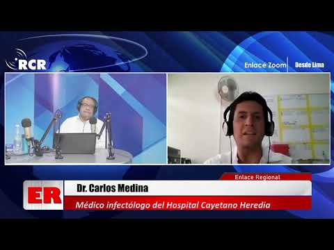 ENTREVISTA AL DR. CARLOS MEDINA, MÉDICO INFECTÓLOGO DEL HOSPITAL CAYETANO HEREDIA